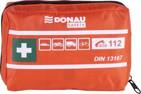 Φαρμακείο Αυτοκινήτου Donau Safety DIN 13167, Σε Σακουλάκι για Μοτοσυκλέτες και Αυτοκίνητα