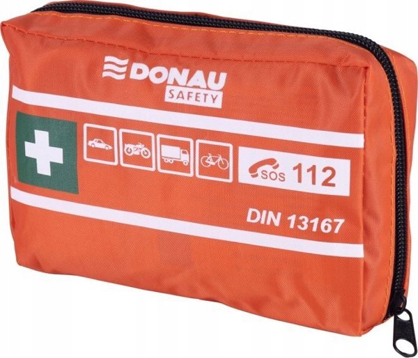 Φαρμακείο Αυτοκινήτου Donau Safety DIN 13167, Σε Σακουλάκι για Μοτοσυκλέτες και Αυτοκίνητα