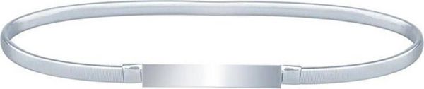 Aptel OZDOBNY PASEK DAMSKI DO SUKIENKI 68-100cm srebrny BQ53B