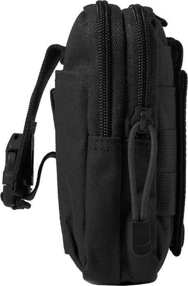 Aptel Bq11a Nerka Biodrowka Saszetka Na Pasek Spodni 16x10x6 Cm Czarna