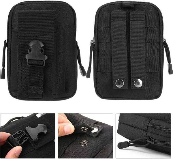 Aptel Bq11a Nerka Biodrowka Saszetka Na Pasek Spodni 16x10x6 Cm Czarna