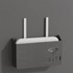 Aptel Επιτοίχια Ράφι για Router Wi-Fi μαύρο AG986A