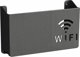 Aptel Επιτοίχια Ράφι για Router Wi-Fi μαύρο AG986A