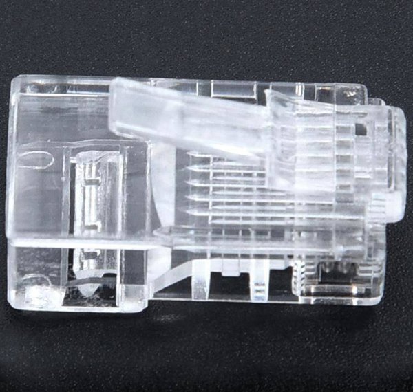 Aptel Σετ Ακροδεκτών RJ45 8P8C για PatchCord 100 τεμ RJ1A