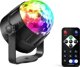 Aptel Δισκοτέκ Μπάλα LED RGB Disco με Αισθητήρα Ήχου + Τηλεχειριστήριο ZS48