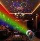 Aptel Δισκοτέκ Μπάλα LED RGB Disco με Αισθητήρα Ήχου + Τηλεχειριστήριο ZS48