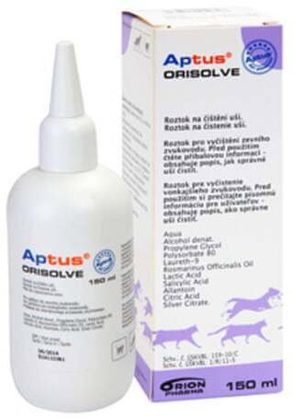 APTUS ORISOLVE Plus higiena uszu pies i kot 100ml