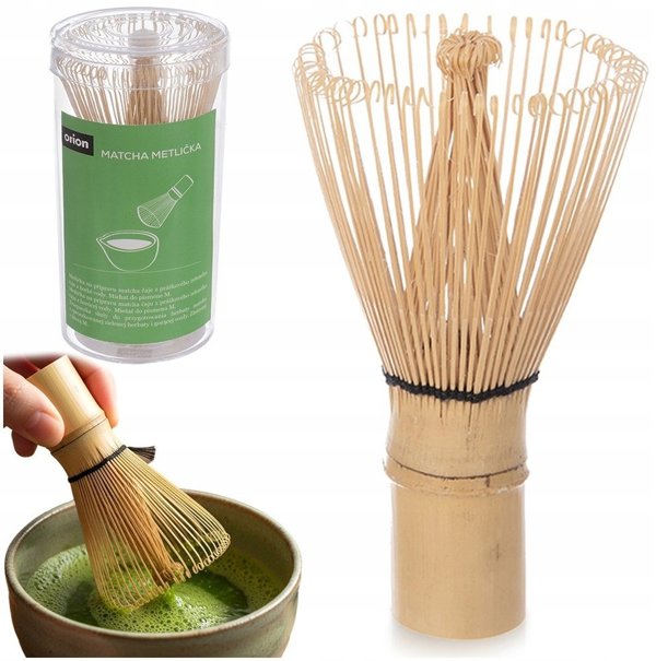 Aptel Chasen Βούρτσα Matcha από Μπαμπού – Παραδοσιακό Εργαλείο για Αφρό