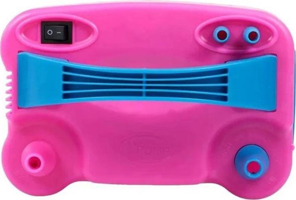 Aptel Συμπαγής ηλεκτρική αντλία μπαλονιών 600W ροζ-μπλε AG997