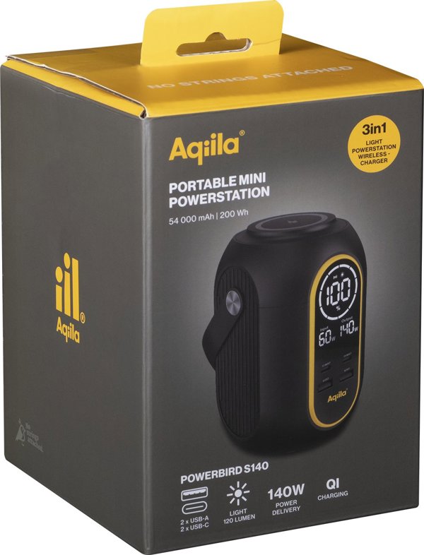 Aqiila - Powerbird S140 - Mini-Kraftwerk, 200 Wh / 140 W (406028)