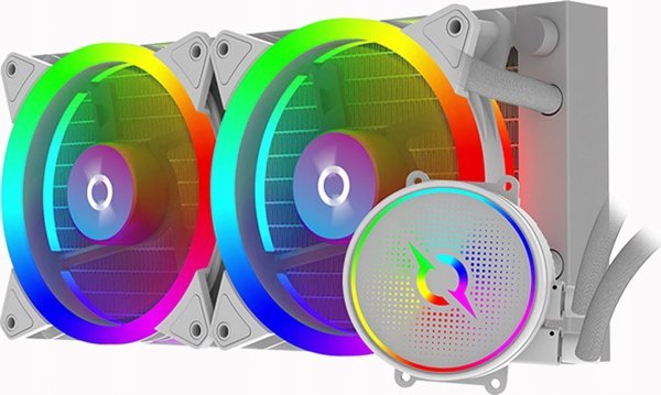 AQIRYS Σύστημα Ψύξης CPU AiO AQUARIUS 240, Υδρόψυξη Επεξεργαστή, Λευκό
