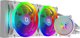 AQIRYS Σύστημα Ψύξης CPU AiO AQUARIUS 240, Υδρόψυξη Επεξεργαστή, Λευκό