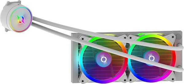AQIRYS Σύστημα Ψύξης CPU AiO AQUARIUS 240, Υδρόψυξη Επεξεργαστή, Λευκό