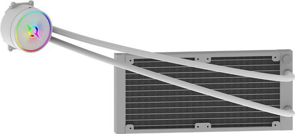 AQIRYS Σύστημα Ψύξης CPU AiO AQUARIUS 240, Υδρόψυξη Επεξεργαστή, Λευκό