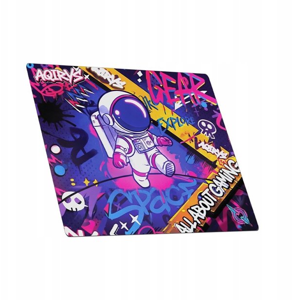 AQIRYS Goldilocks Gaming Mousepad Medium, 450x400mm, Μαύρο