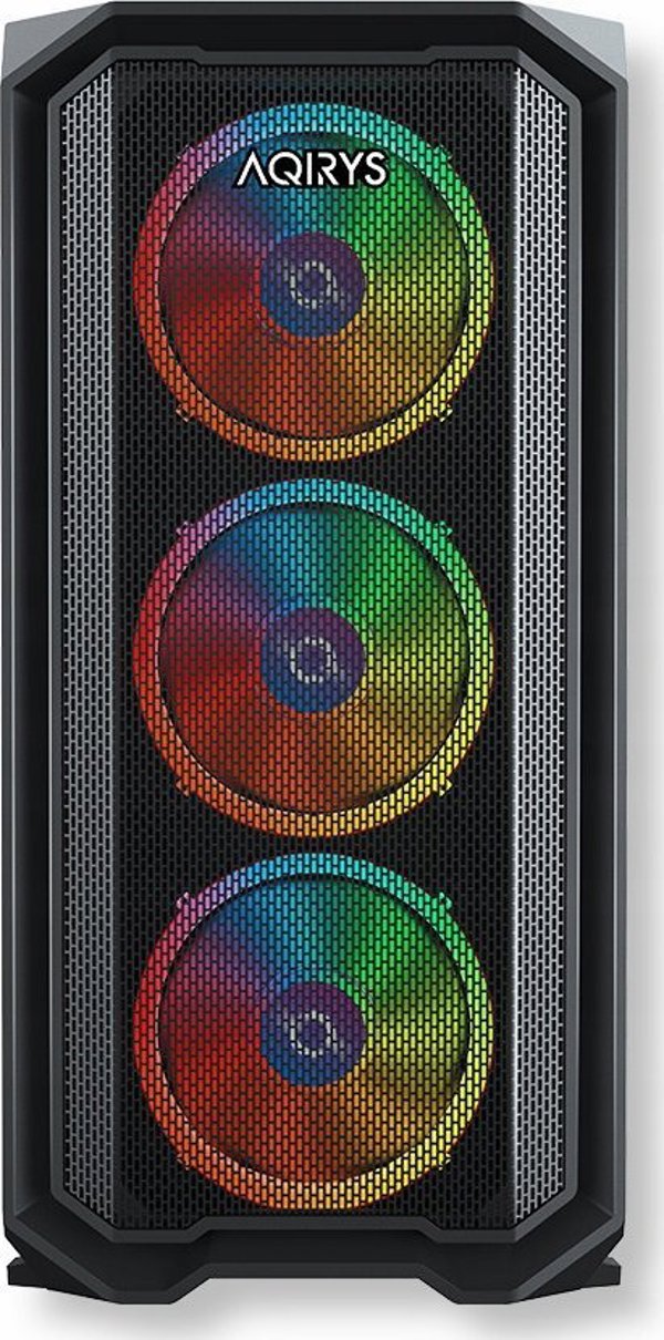 AQIRYS Wezen Mid-Tower Κουτί Υπολογιστή Black