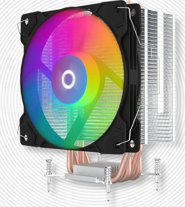 Ψύκτρα Επεξεργαστή AQIRYS PUCK PRO 2.0 Black - Αερόψυξη CPU