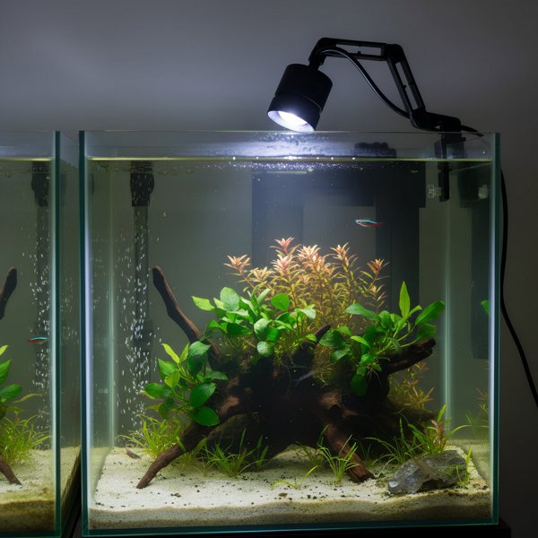 Aqua Natura Λαμπτήρας LED για ενυδρείο/τερράριο με εστίαση φωτός, λευκό φως 6500K + 3200K