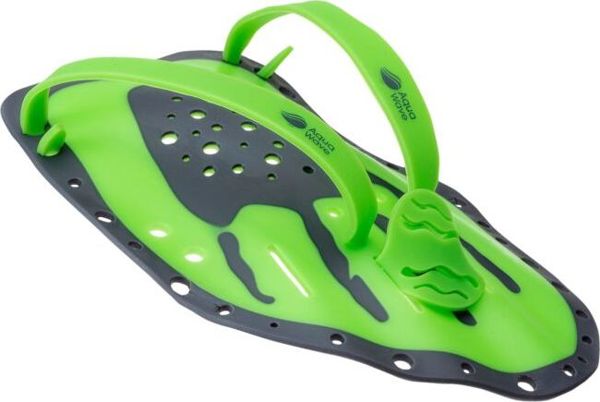 AquaWave Shpoon Πέδιλα Κολύμβησης (Hand Paddles) για Προπόνηση, Tender Shoots/Γκρι, One Size