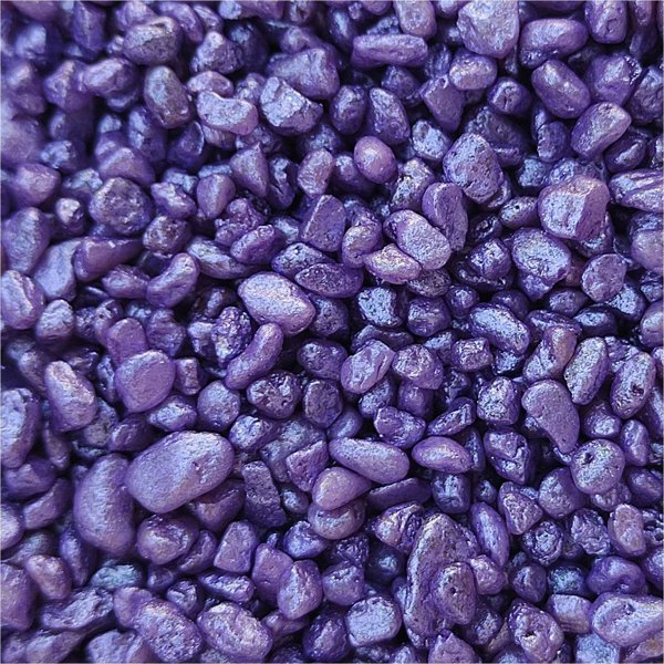 Aqua Natura, zwirek, do dekoracji akwarium, fioletowy, kamyk naturalny, 6-8 mm, op.2kg