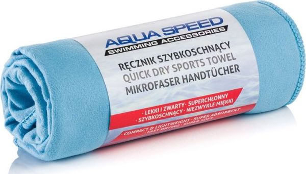 Aqua-Speed Πετσέτα Microfibre Dry Flat μπλε 7044-02