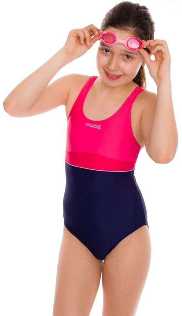Aqua-Speed Kostium kapielowy Emily rozowy r. 140 cm (4111-43)
