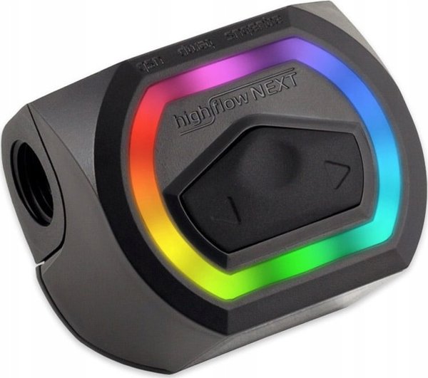Aqua Computer Aqua Computer Durchflusssensor high flow NEXT, OLED, 2x G1/4, RGBpx - schwarz