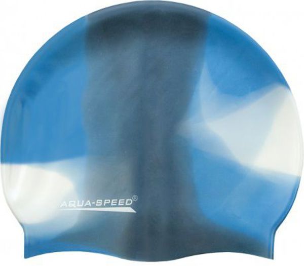 Σκουφάκι κολύμβησης Aqua-Speed Σιλικόνης Μπλε-γκρι (48960)