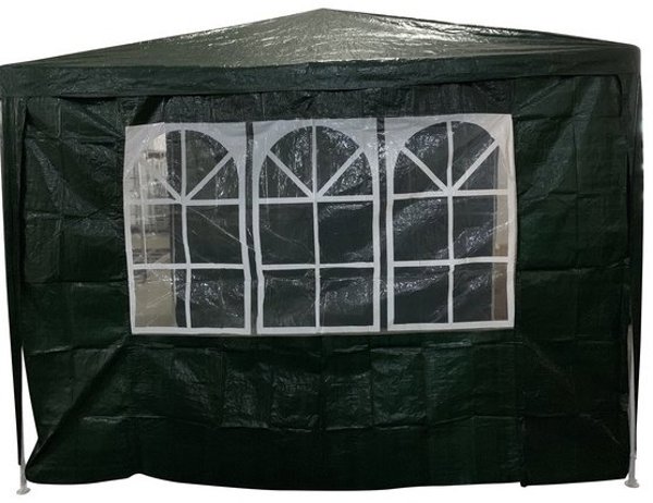 ARBOR WALL 2X3 10293 PE WTH WINDOW GREEN