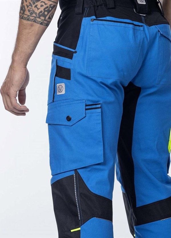 Ardon ARDON 4Xstretch - παντελόνι εργασίας με ελαστική ζώνη, 7 τσέπες: για πτυσσόμενο μέτρο, κατσαβίδι, μαχαίρι + για επιγονατίδες, d-ring, - σκούρο γκρι H6088 52