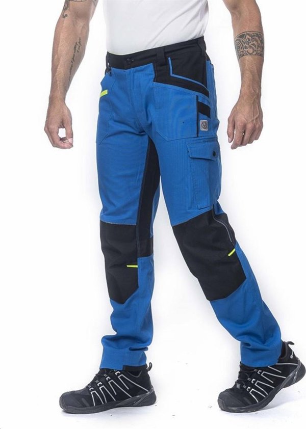 Ardon ARDON 4Xstretch - παντελόνι εργασίας με ελαστική ζώνη, 7 τσέπες: για πτυσσόμενο μέτρο, κατσαβίδι, μαχαίρι + για επιγονατίδες, d-ring, - σκούρο γκρι H6088 52