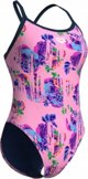 Women's Arena Rose Texture Swimsuit XCross Back