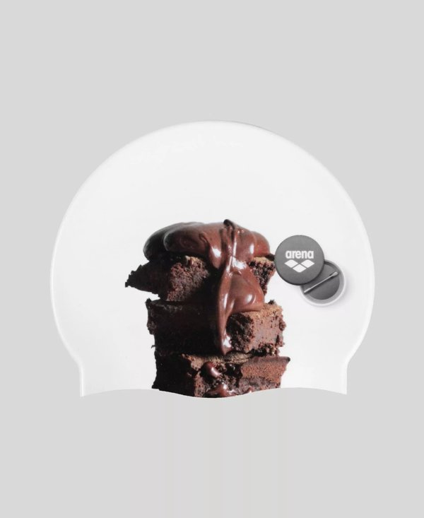 Arena Σκουφάκι Κολύμβησης Choco Cap Λευκό