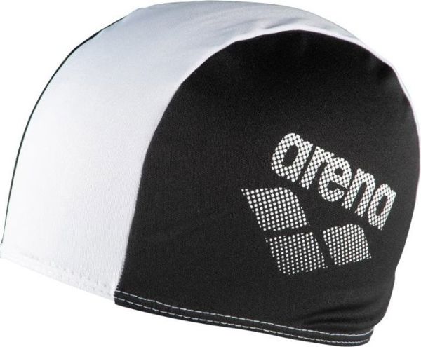 Arena Σκουφάκι Κολύμβησης Polyester II Jr 002468/510 Μαύρο/Άσπρο