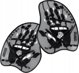 Arena Χειρολαβές ELITE HAND PADDLE 2