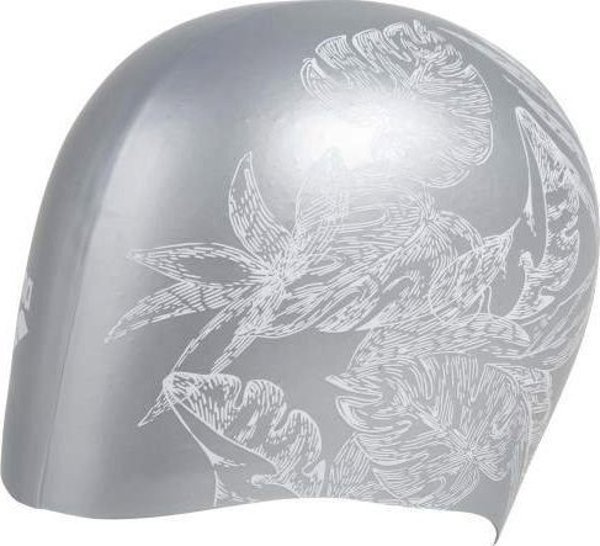 Arena σκουφάκι κολύμβησης για μακριά μαλλιά Long Hair Silver