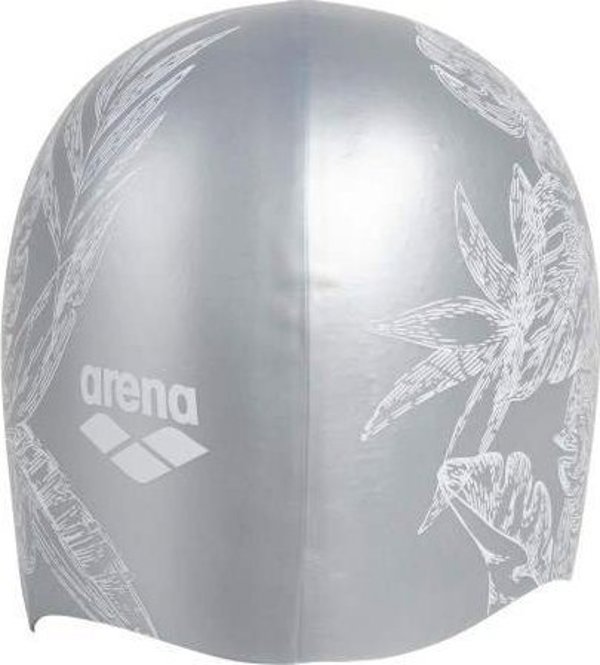 Arena σκουφάκι κολύμβησης για μακριά μαλλιά Long Hair Silver