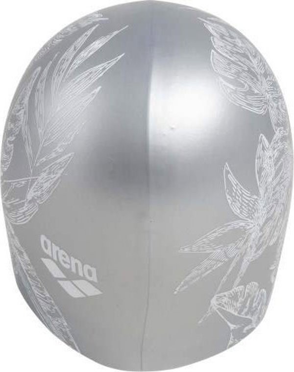 Arena σκουφάκι κολύμβησης για μακριά μαλλιά Long Hair Silver