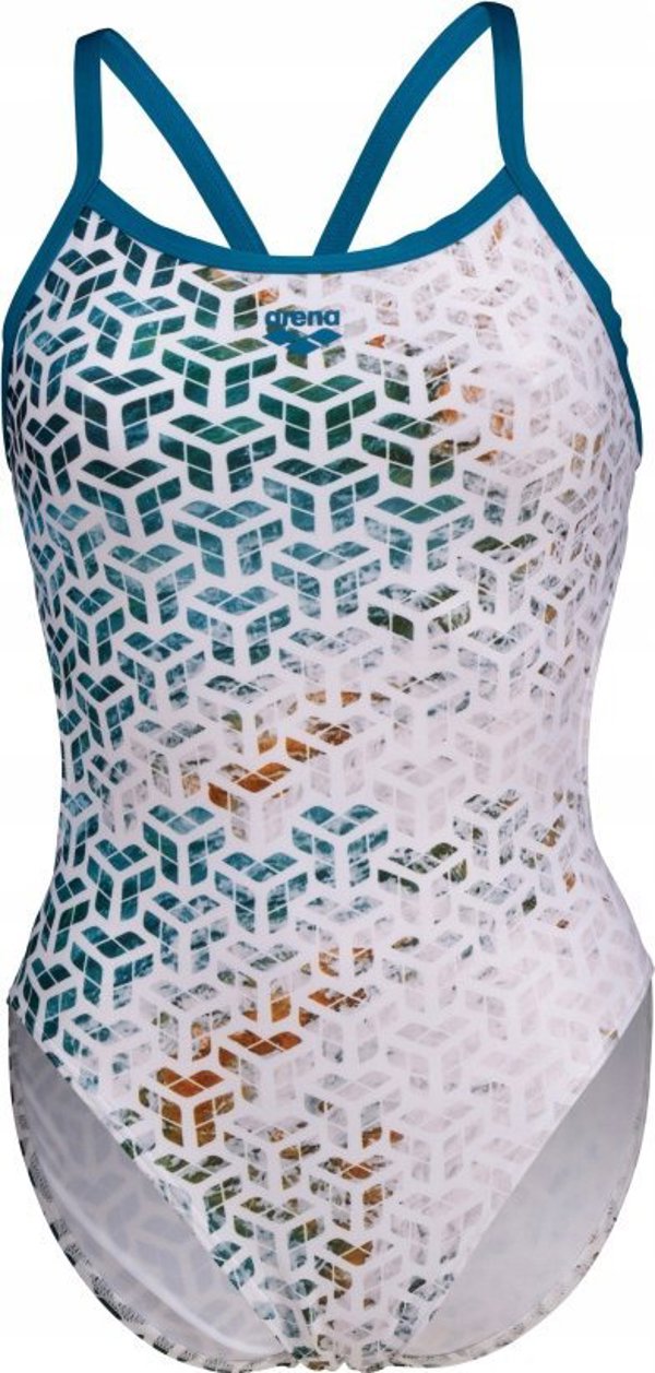 Arena Damski Stroj kapielowy WOMENS PLANET WATER SWIMSUIT CHALLENGE BACK