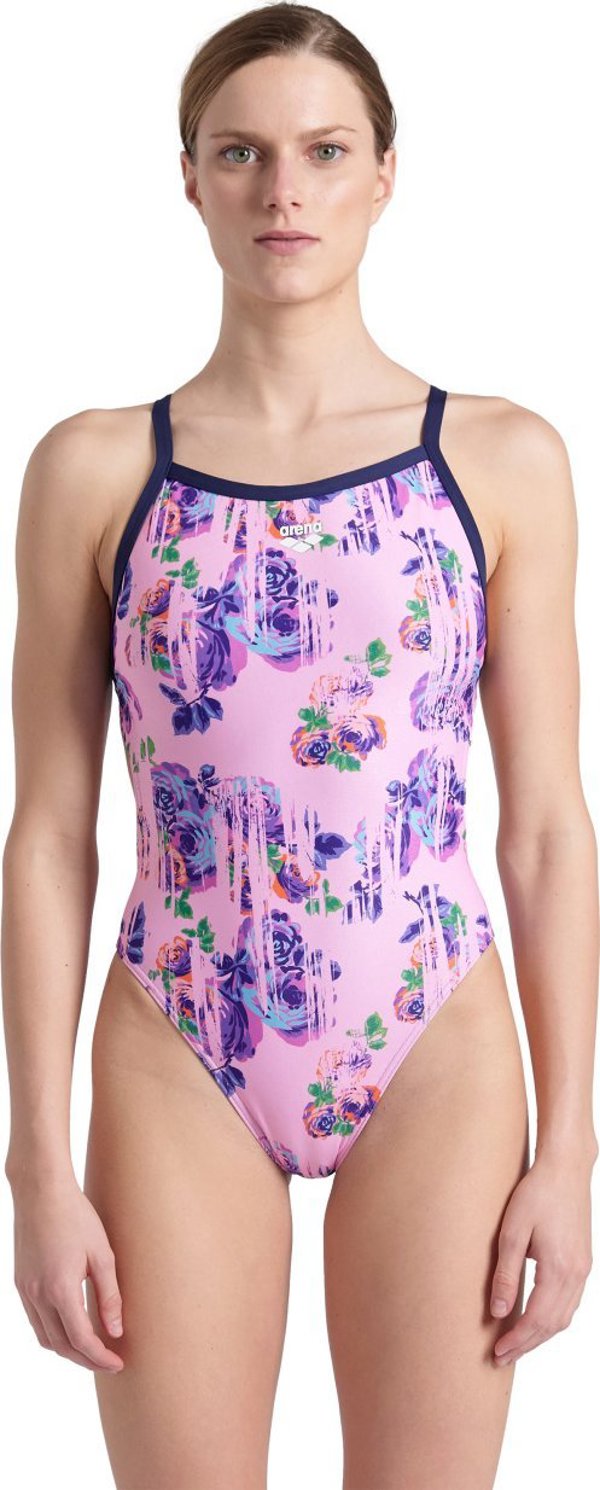 Arena γυναικείο μαγιό Women's Arena Rose Texture με XCross Back