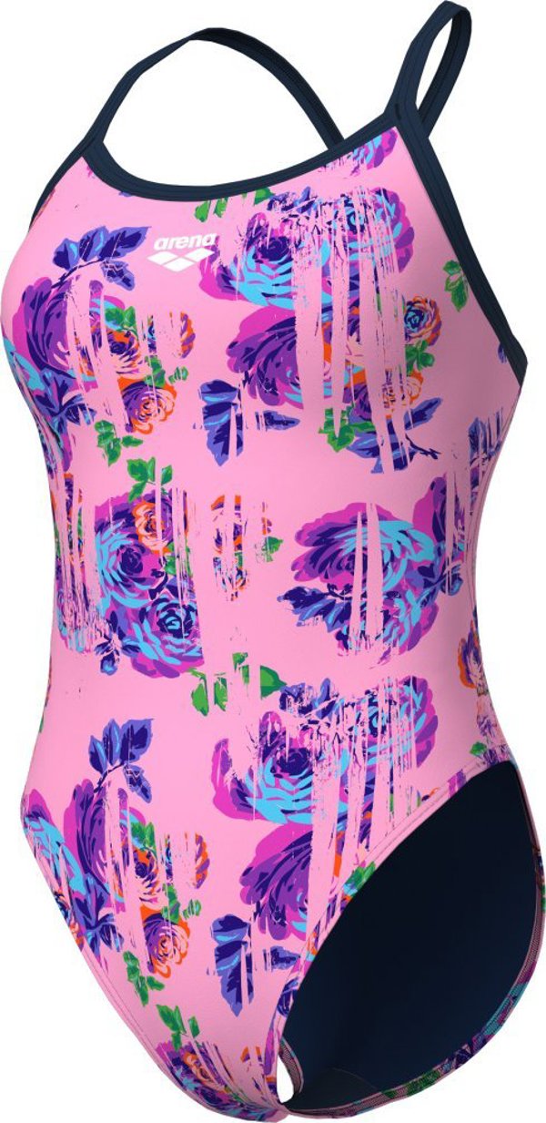 Arena γυναικείο μαγιό Women's Arena Rose Texture με XCross Back
