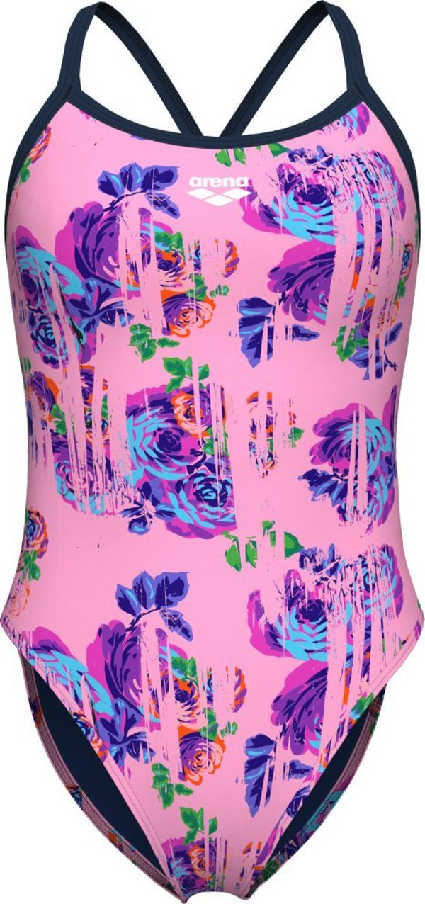 Arena γυναικείο μαγιό Women's Arena Rose Texture με XCross Back