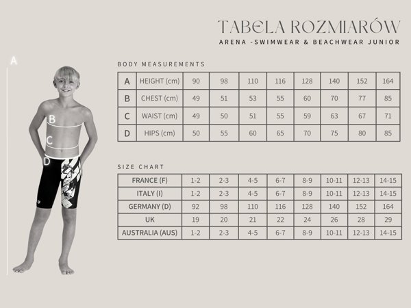Arena Dzieciece Bokserki Kapielowe Fantasize Swim Jammer
