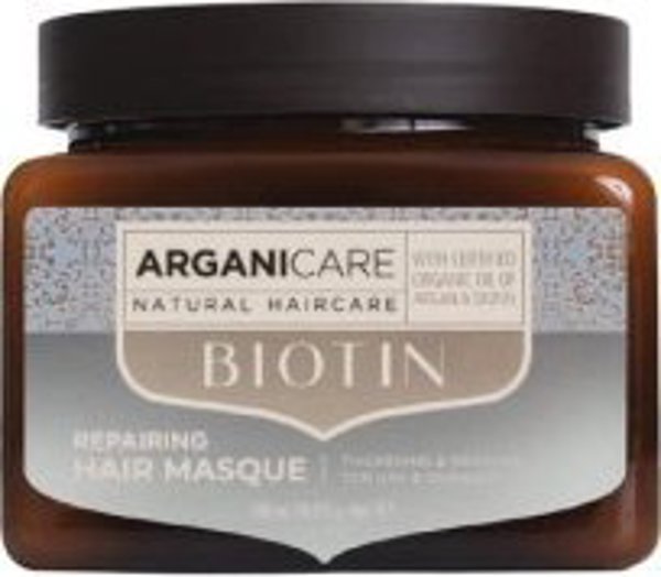 Arganicare Biotin Μάσκα Μαλλιών Αναζωογόνησης 500 ml