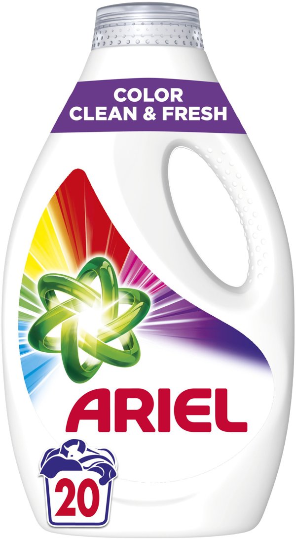 Ariel Color Clean & Fresh Υγρό απορρυπαντικό, 1000 ml