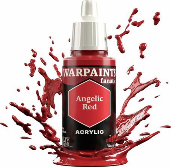 Army Painter Warpaints Fanatic Χρώμα Μοντελισμού Angelic Red - 18ml
