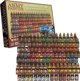 Army Painter Warpaints Air Mega Set - Πλήρες Σετ Χρωμάτων Αερογράφου 124 Χρωμάτων