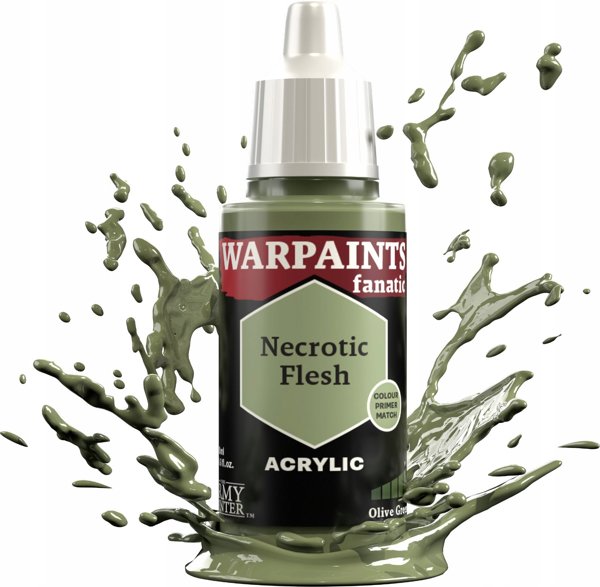 Army Painter Warpaints Fanatic Χρώμα Μοντελισμού Necrotic Flesh - 18ml