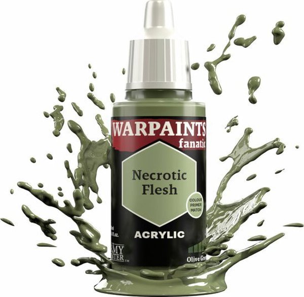 Army Painter Warpaints Fanatic Χρώμα Μοντελισμού Necrotic Flesh - 18ml