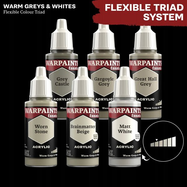 Army Painter Warpaints Fanatic Χρώμα Μοντελισμού Gargoyle Grey 18ml